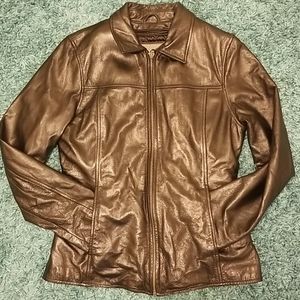 Ladies Black Wilsons Leather Jacket